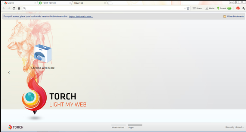Torch web browser for MAc