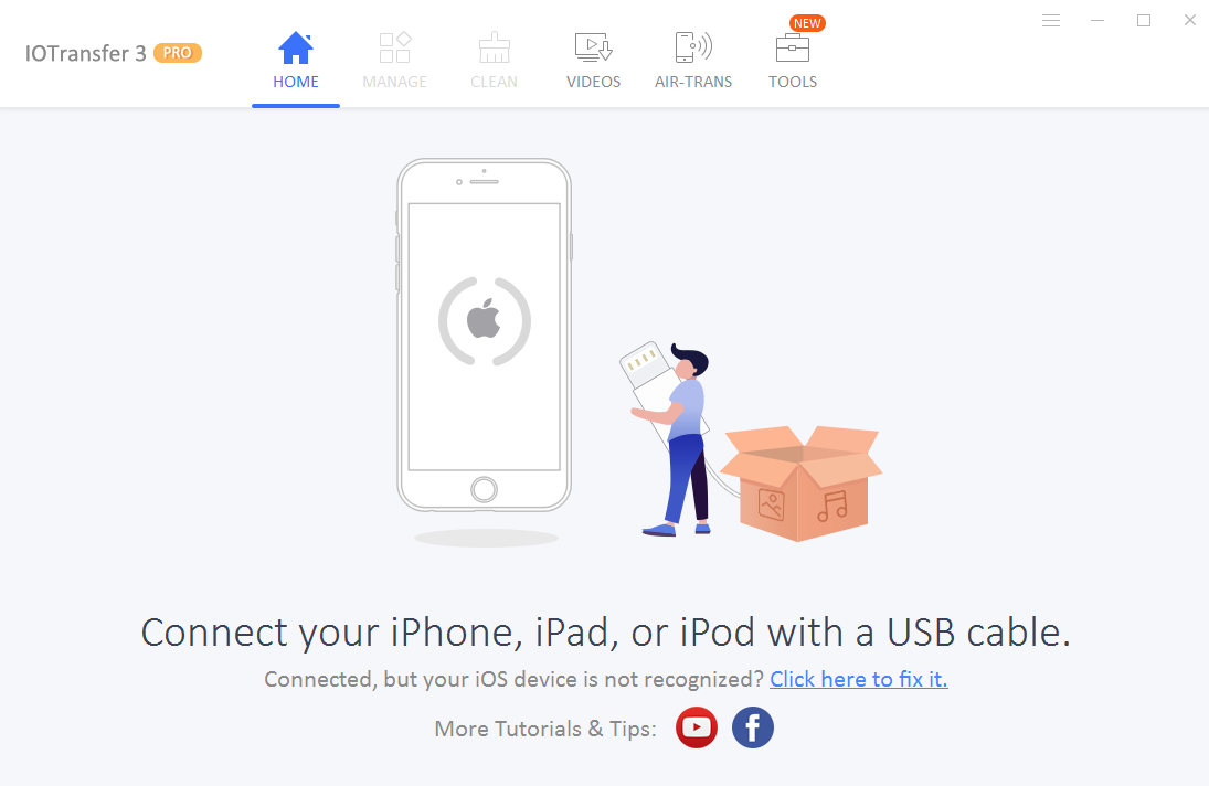 IOTransfer 3 Review - Connect iPhone