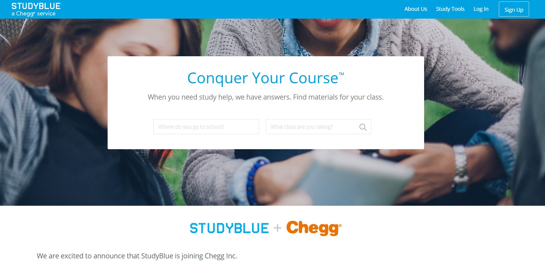 Studyblue - Textsheet alternative