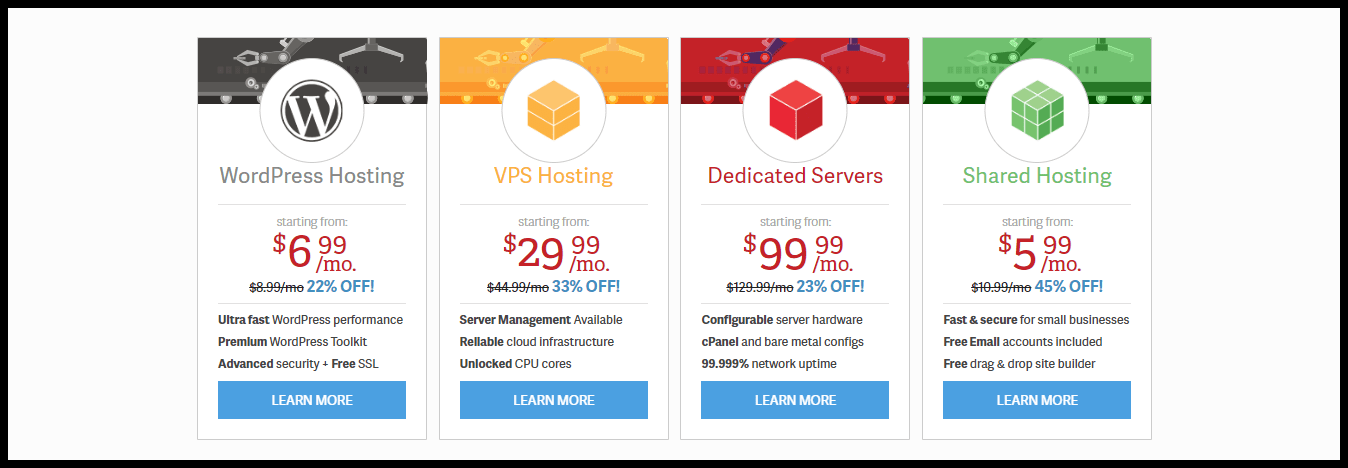 Bluehost Alternatives