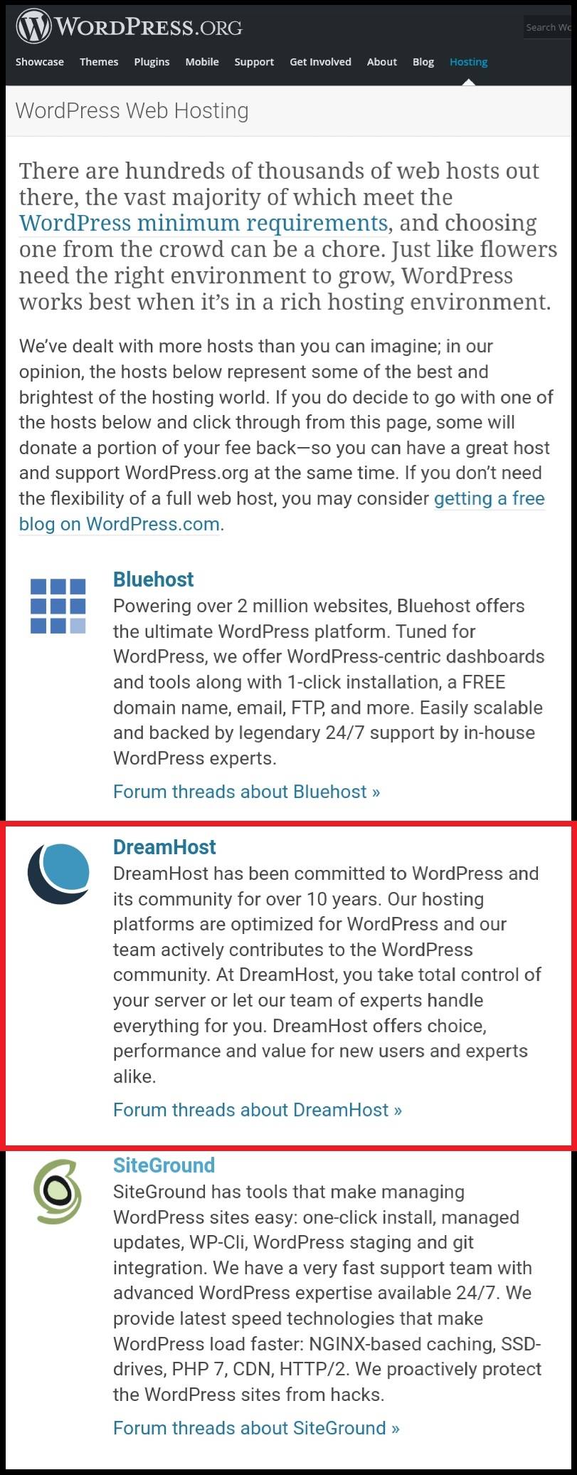 Bluehost Alternatives