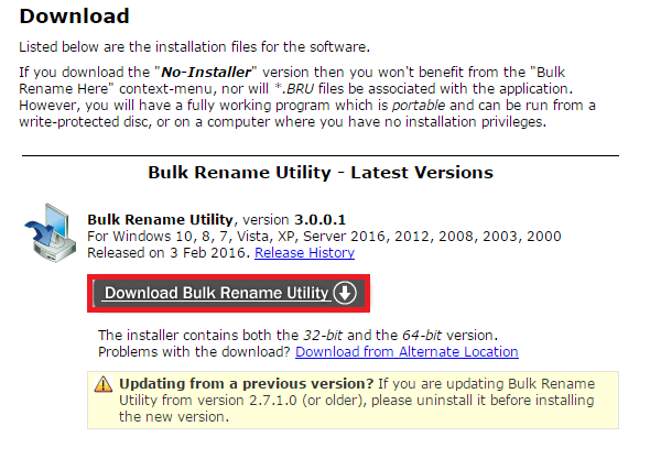 bulk rename bulk rename
