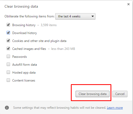 clear browsing clear browsing