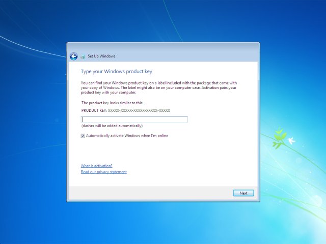 click next