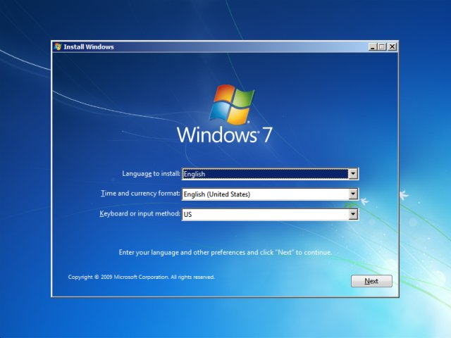 click next