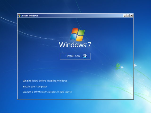 install now