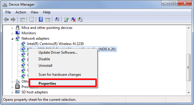 properties properties