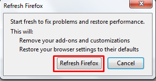 refresh firefox refresh firefox