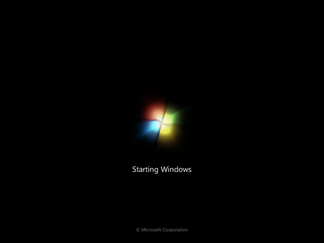starting windows