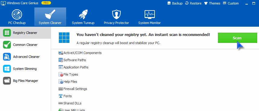 system cleaner system cleaner