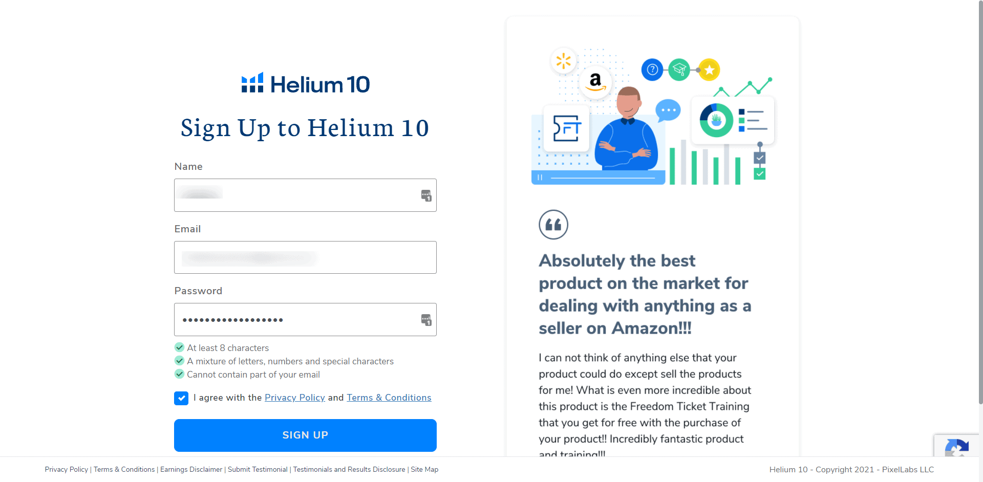 How to get helium 10 free trial