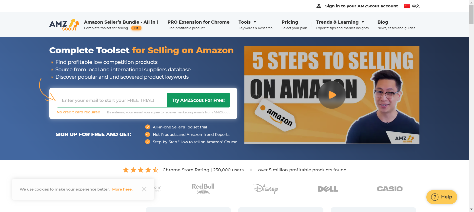 AMZScout amazon FBA tools