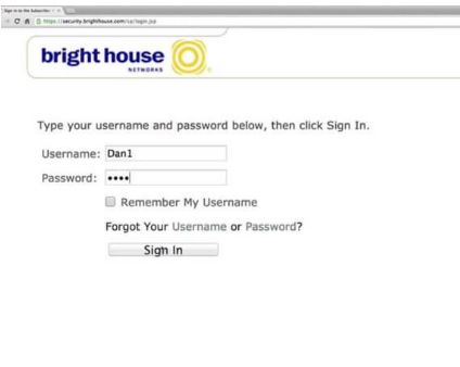 brighthouse login