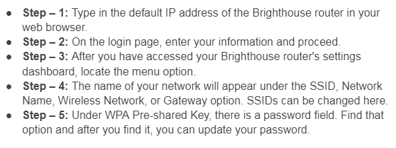 default username and password