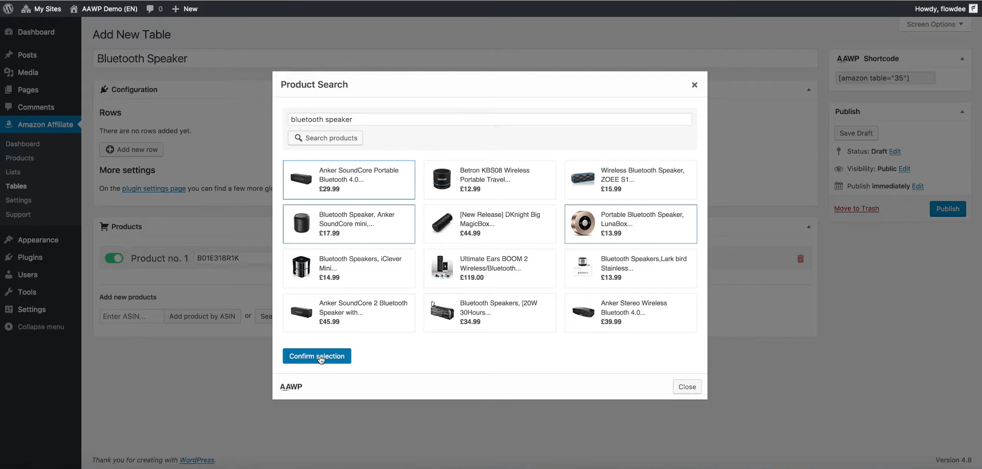 How To Create Amazon Comparison Tables