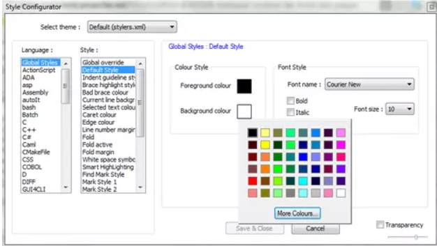 How to Customize the Appearance of Notepad Plus Plus How to Customize the Appearance of Notepad Plus Plus