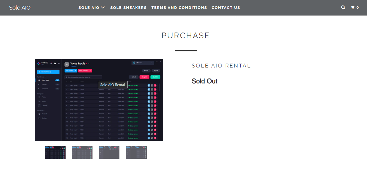 SOLE AIO Overview