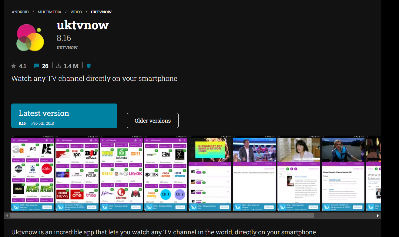 UkTVNow : UkTVNow Apk Download