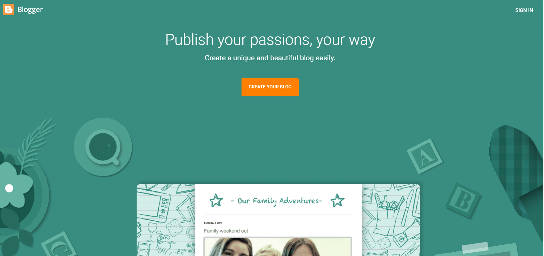 blogger : Blog Submission Sites 