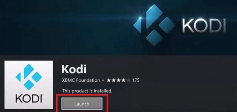 kodi launch