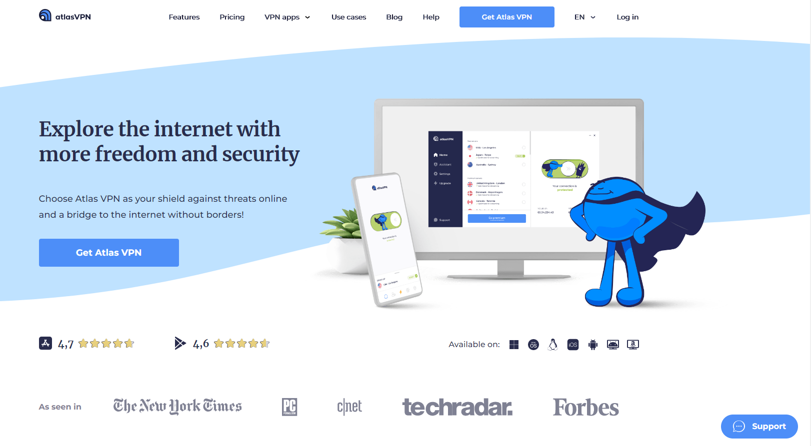 Atlasvpn Overview - Best Antivirus With VPN
