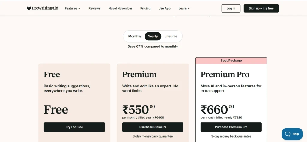 ProWritingAid Pricing 2025 ProWritingAid Pricing 2025
