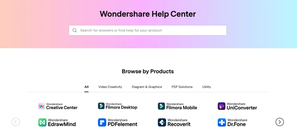 Wondershare Support