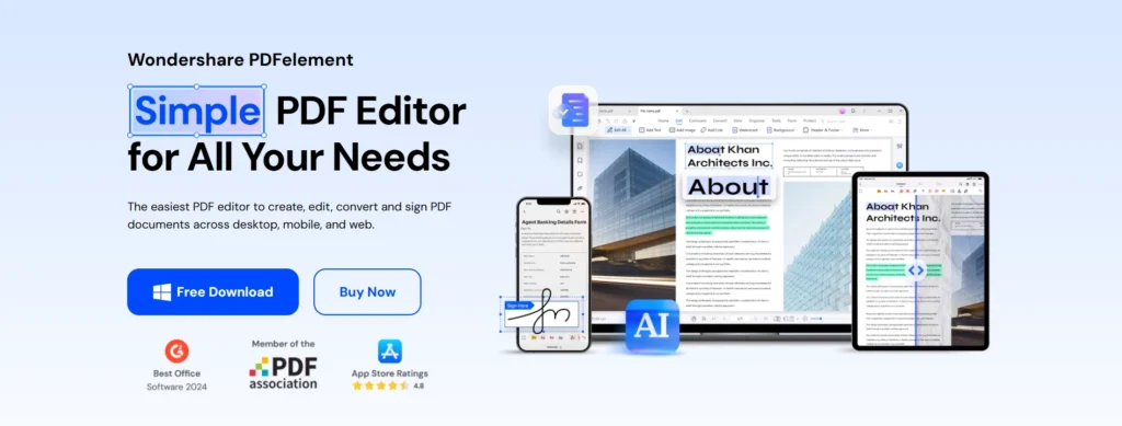 Wondershare PDFelement review