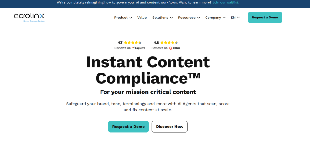 Acrolinx Overview - Best AI Tools For Business