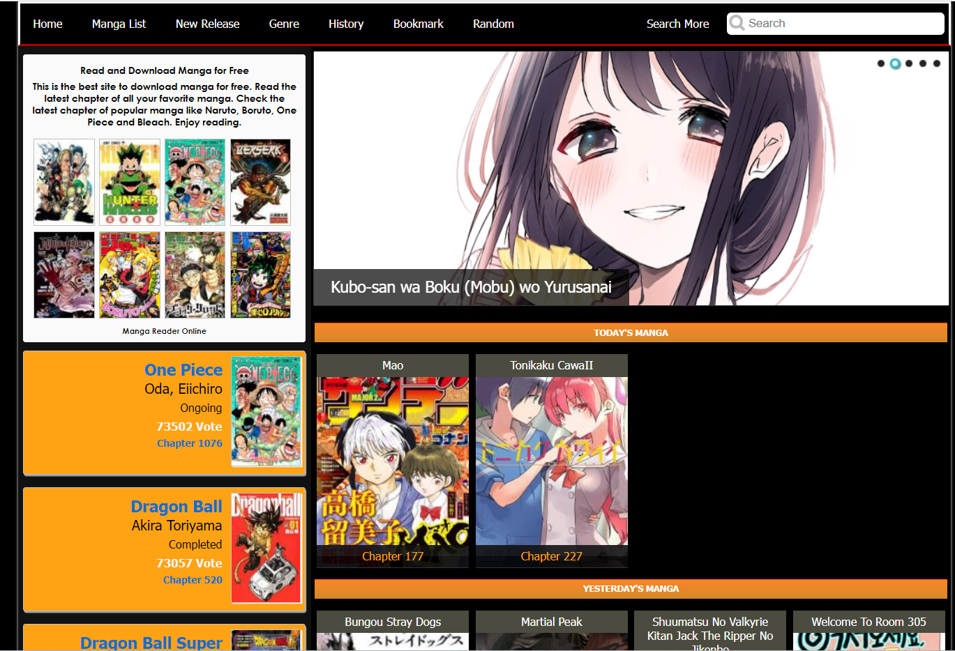 Manga Freak Overview