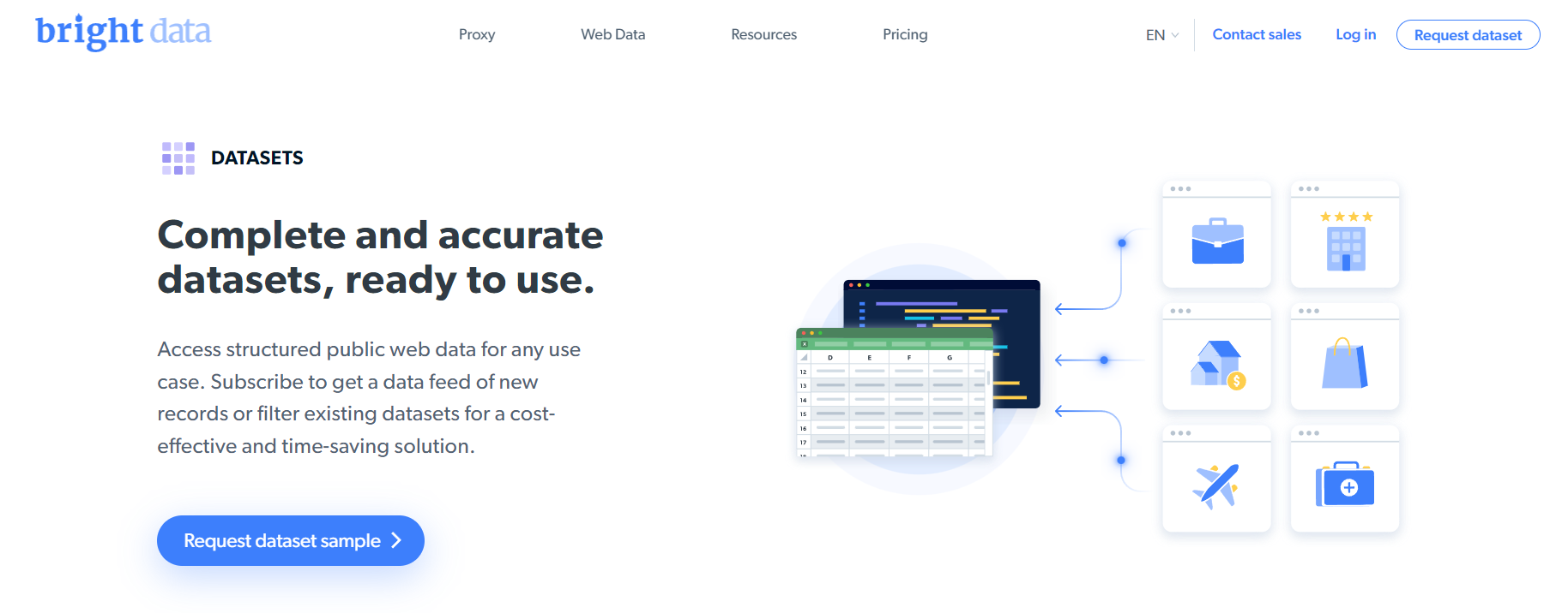 Bright Data Datasets Service