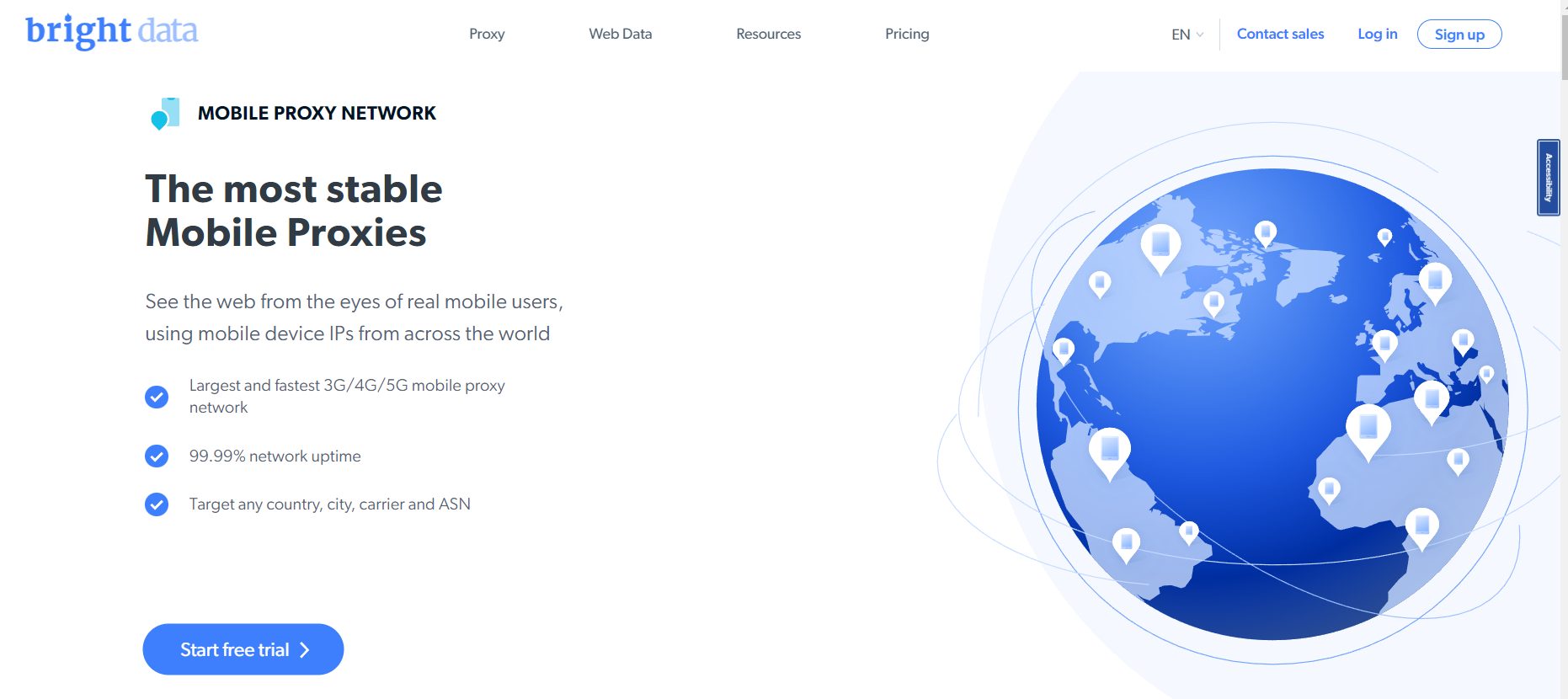 Bright Data Mobile Proxy Network