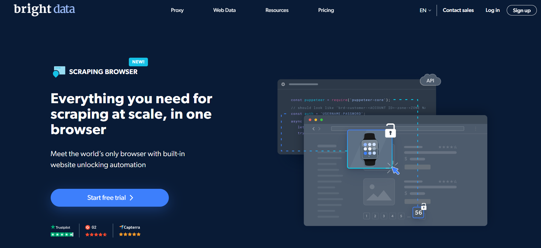 Bright Data Scraping Browser