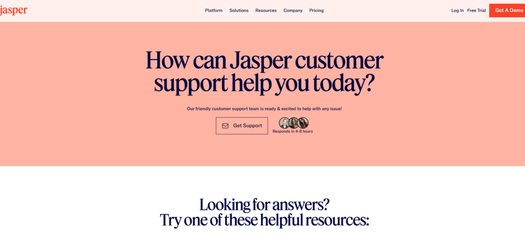 Jasper AI Support
