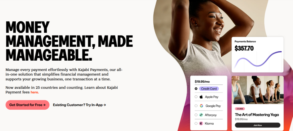 Kajabi Payment & Checkout