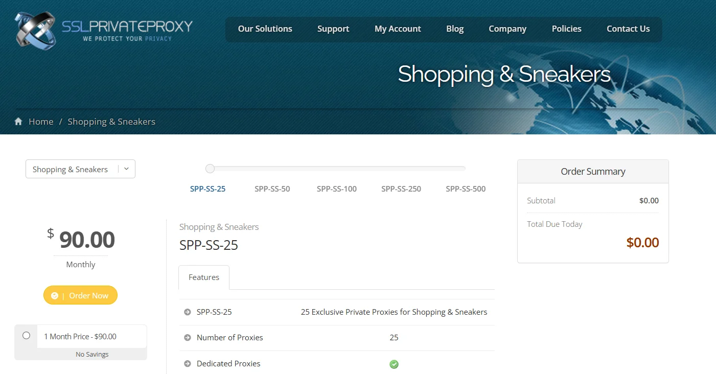 SSLPrivateproxy sneaker proxies