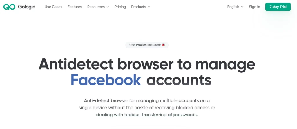 Gologin Antidetect browser