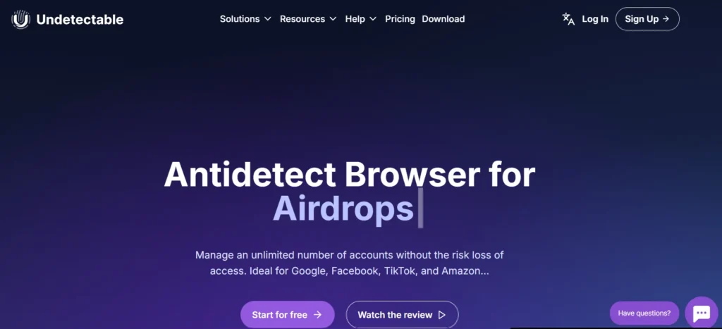 Undetectable anti detect browser