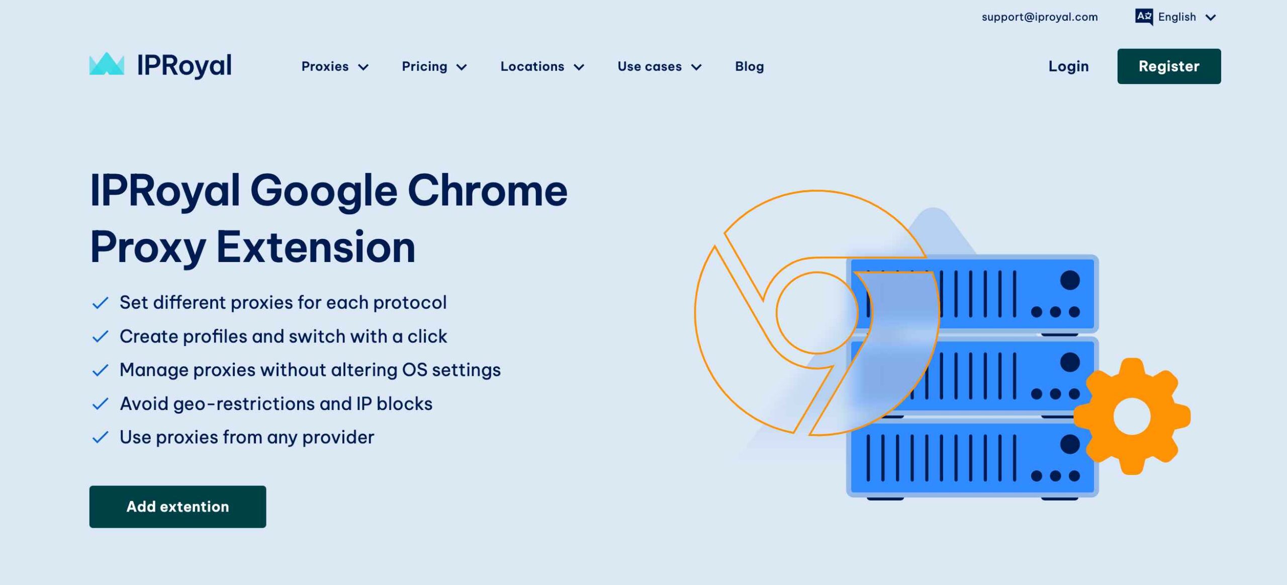 IPRoyal- Google Chrome Proxy Extension