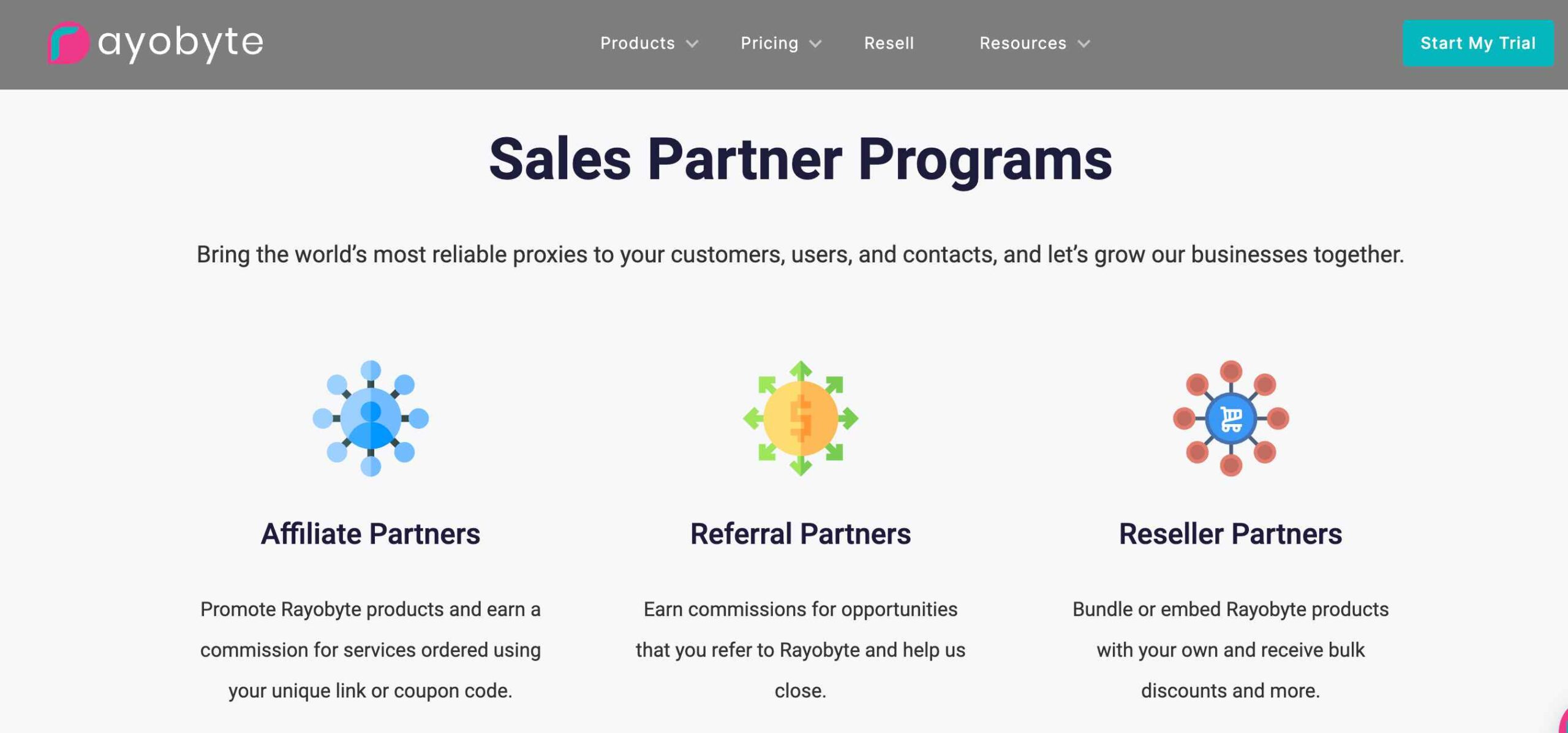 Rayobyte Affiliate Program