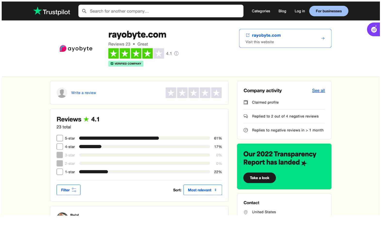 Rayobyte Customer Service