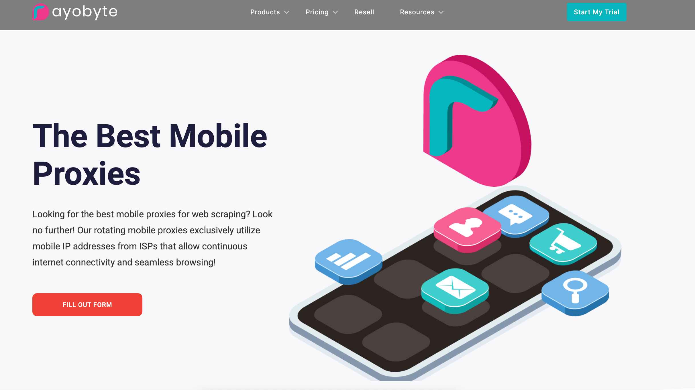 Rayobyte Mobile Proxies
