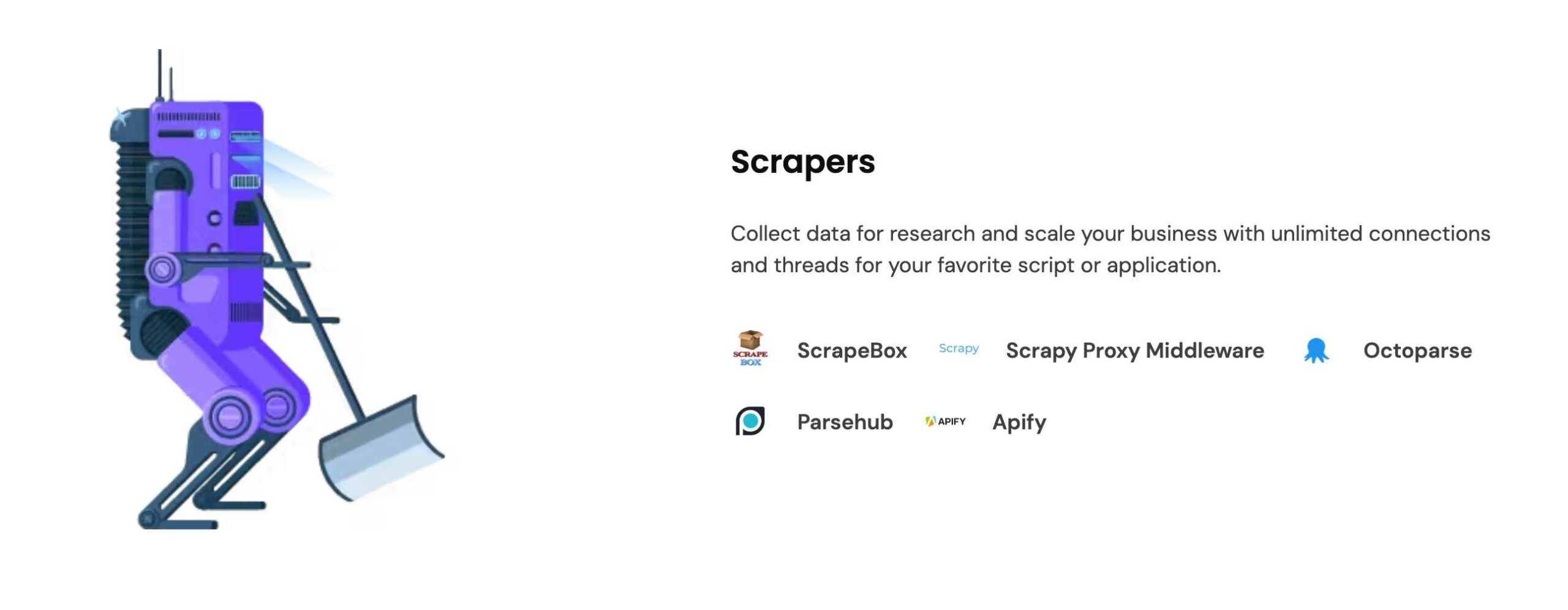 Scrapers Integration