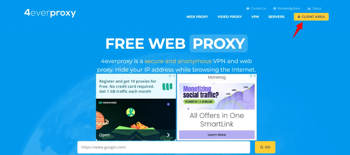4everproxy free web proxy