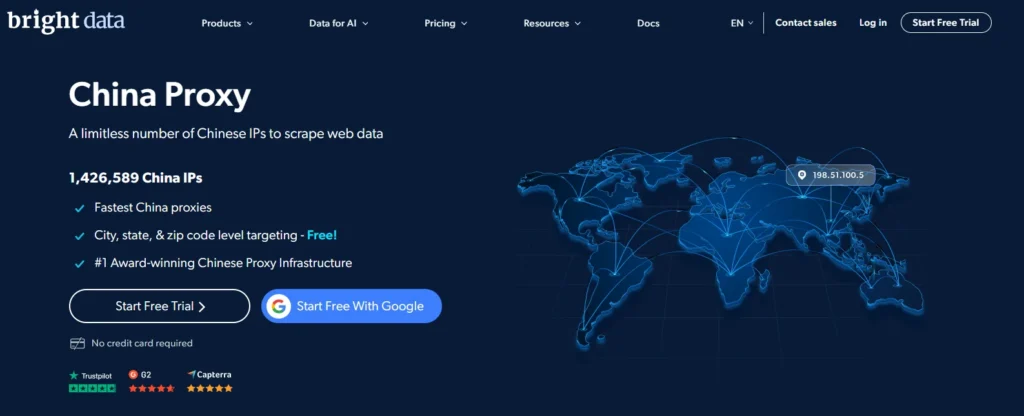 Bright Data China Proxies 