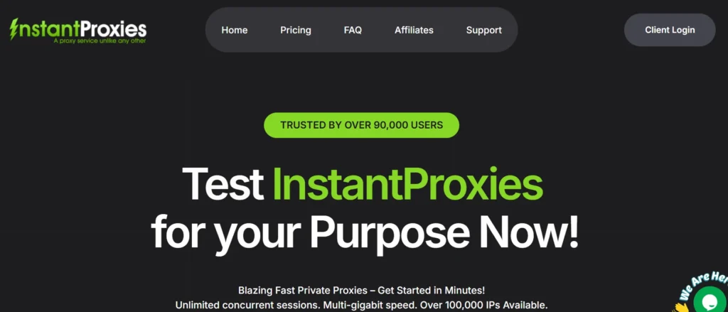 Instantproxies overview