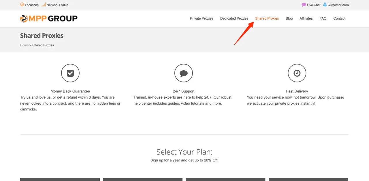 MyPrivateProxy Homepage MyPrivateProxy Homepage
