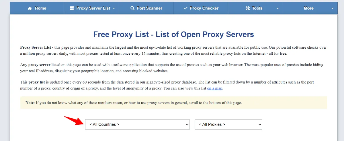 proxynova free proxy
