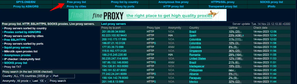 spysone free proxy