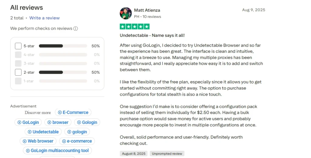 Undetectable.io review 